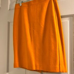 Gold pencil skirt JCrew